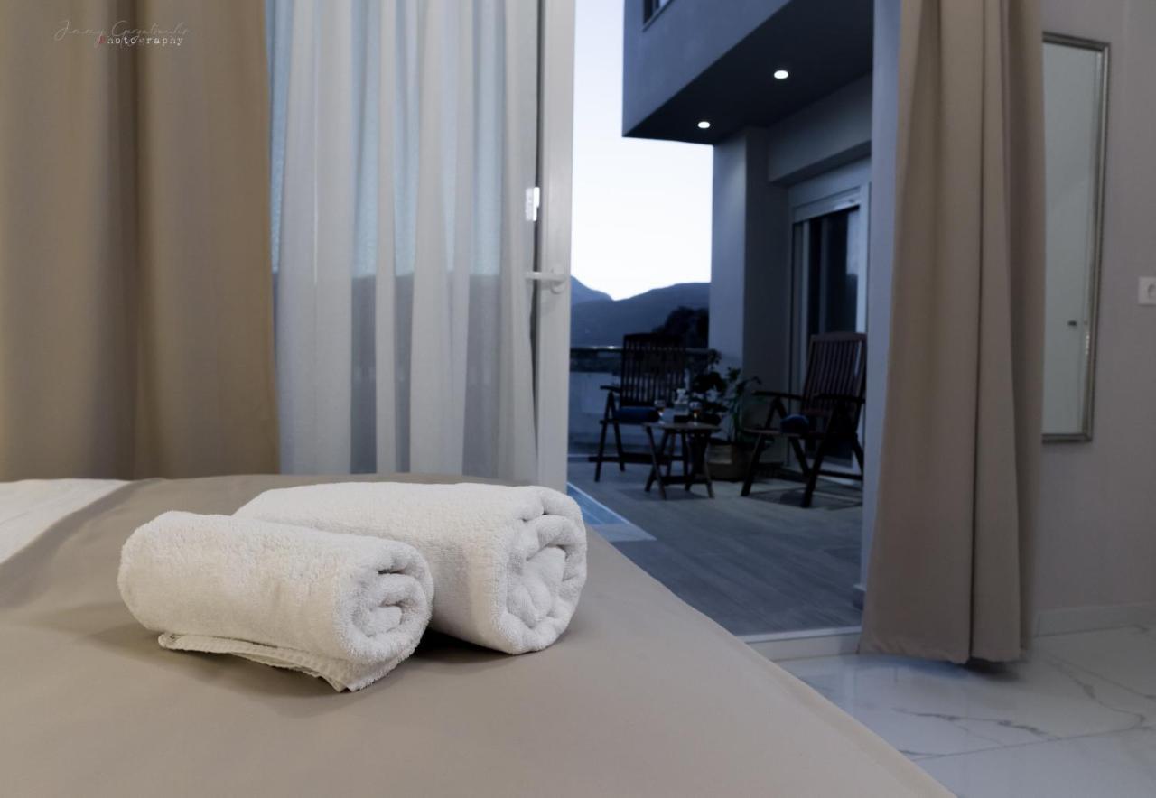 Sunset Brand New Luxury Apt With Pool & Sea View Карпатос Экстерьер фото